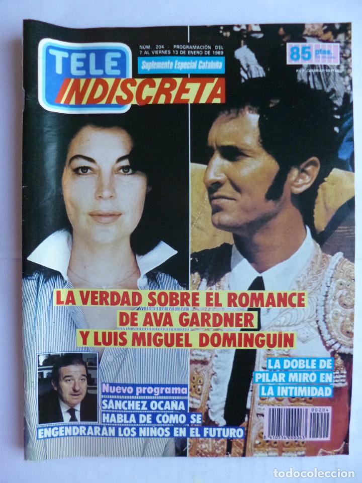 Coleccionismo de Revistas y Peri&oacute;dicos: Revista Teleindiscreta.