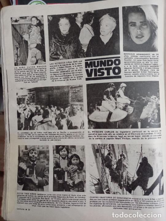 Coleccionismo de Revistas y Peri&oacute;dicos: LILLIAN GISH HELEN HAYES MARGAUX HEMINGWAY LOTERIA EL GORDO DE NAVIDAD 79 EN SEVILLA