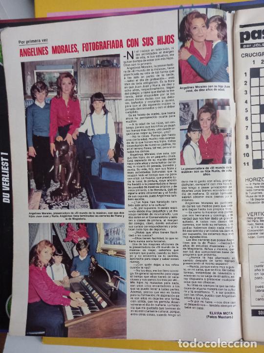 Sammeln von Zeitschriften und Zeitungen: ANGELINES MORALES EL MUNDO DE LA MUSICA