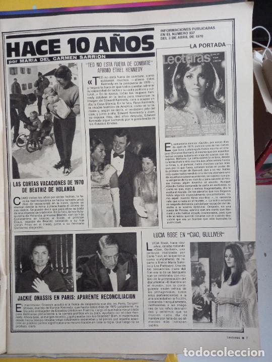 Sammeln von Zeitschriften und Zeitungen: GINA LOLLOBRIGIDA LUCIA BOSE JACQUELINE TED KENNEDY BEATRIZ DE HOLANDA