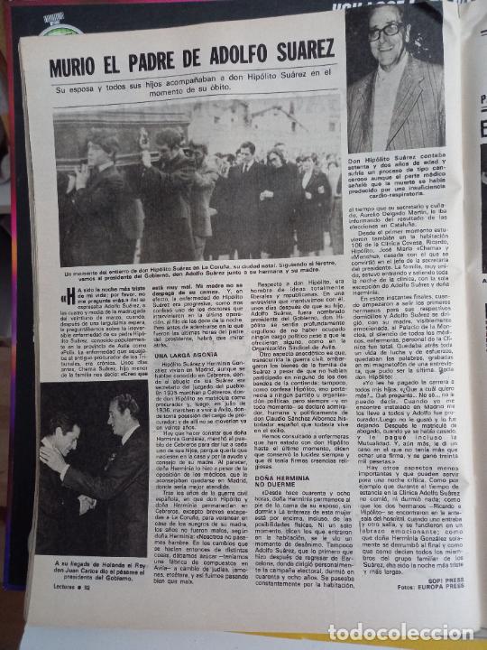 Coleccionismo de revistas y peri&oacute;dicos: 92 EL PADRE DE ADOLFO SUAREZ