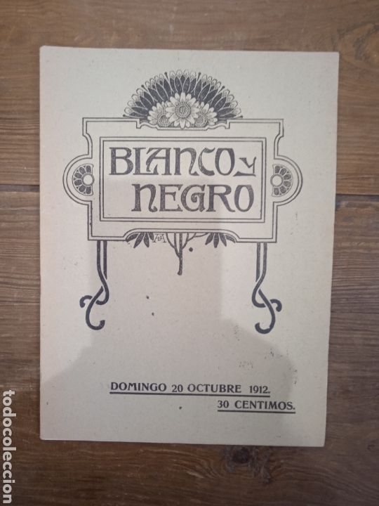 Coleccionismo de Revistas y Peri&oacute;dicos: Blanco y Negro ABC 1912