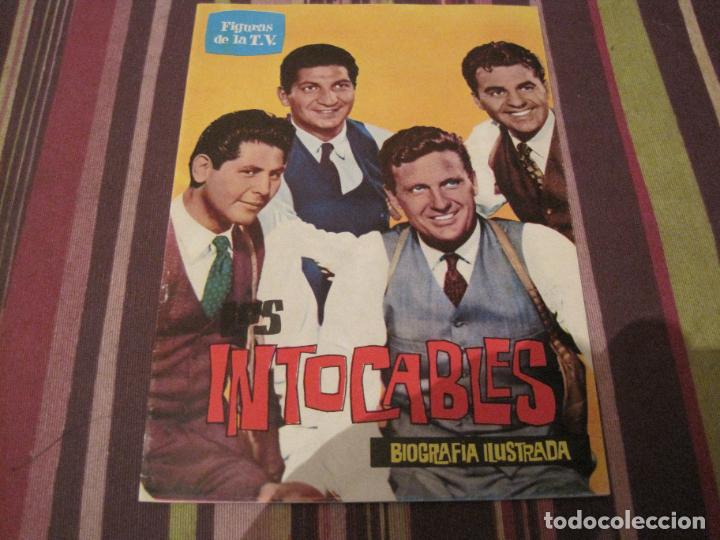 Coleccionismo de Revistas y Peri&oacute;dicos: REVISTA LOS INTOCABLES BIOGRAF&Iacute;A ILUSTRADA 1964 ELLIOT NESS TELEVISI&Oacute;N
