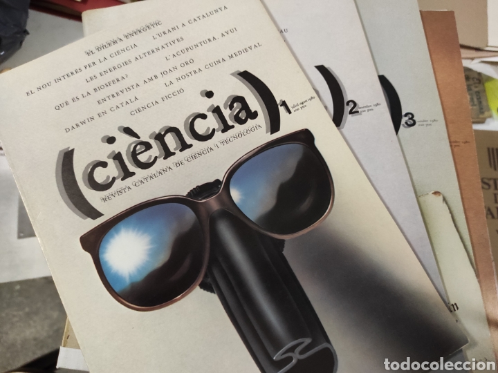 REVISTA CATALANA DE CIENCIA I TECNILOGIA. ANY 80 I 81 (Coleccionismo - Revistas y Periódicos Modernos (a partir de 1.940) - Otros)