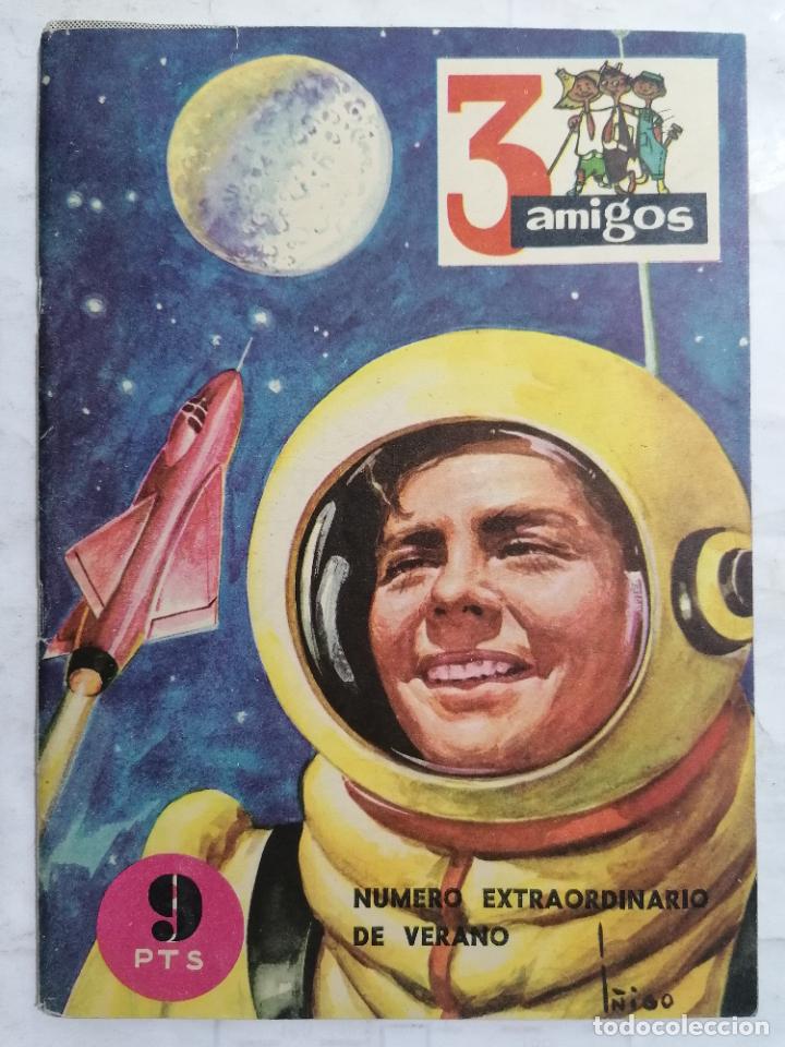 3 AMIGOS, NUMERO EXTRAORDINARIO DE VERANO, Nº 20, AÑO 1958 (Coleccionismo - Revistas y Periódicos Modernos (a partir de 1.940) - Otros)