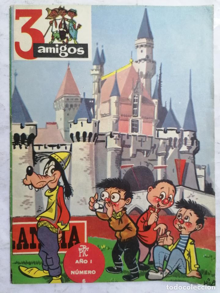 Coleccionismo de Revistas y Periódicos: 3 AMIGOS, AÑO I Nº 6, AÑO 1957 - Foto 1 - 312372953