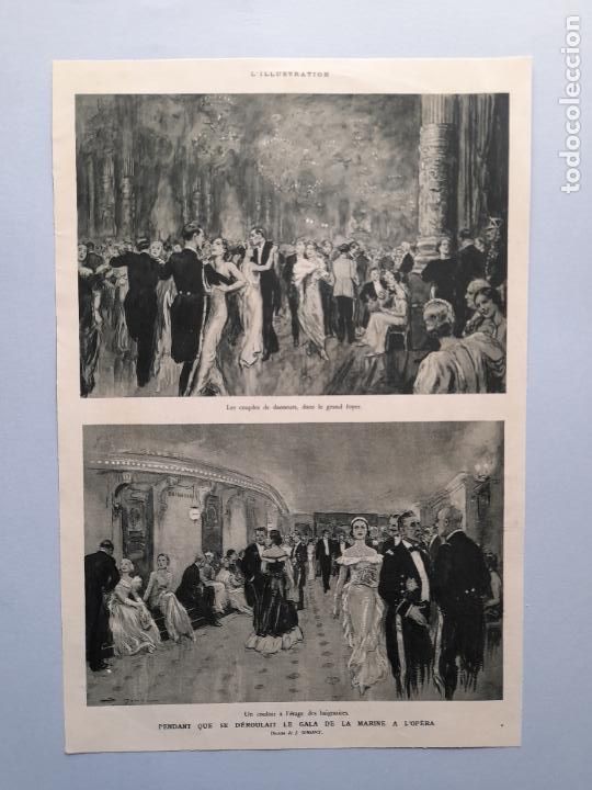 Collection Magazines and Newspapers: L&Aacute;MINA CON ILUSTRACIONES GALA DE LA MARINA EN LA &Oacute;PERA, L'Illustration 2 de marzo 1935