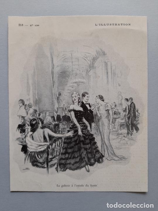 Collectionnisme de Revues et Journaux: L&Aacute;MINA ANTIGUA ILUSTRACION BAILE. L'Illustration, 23 de febrero de 1935