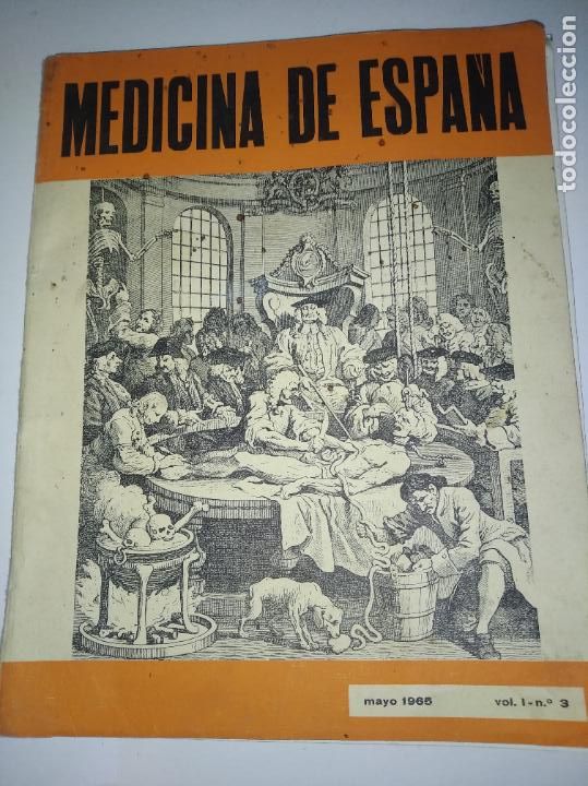 Colecionismo de Revistas e Jornais: MEDICINA DE ESPA&Ntilde;A VOL1 N&ordm; 3 DE MAYO 1965