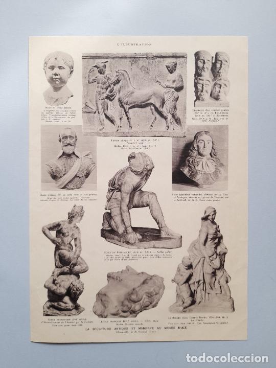 Collection Magazines and Newspapers: L&Aacute;MINA ANTIGUA FOTOGRAF&Iacute;AS LA ESCULTURA ANTIGUA Y MODERNA MUSEO D'AIX, l'Illustration 1935