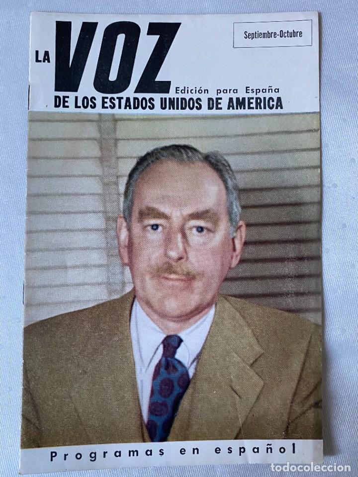 Collectionnisme de Revues et Journaux: LA VOZ DE LOS ESTADOS UNIDOS DE AMERICA SEPTIEMBRE- OCTUBRE 1950 RADIO