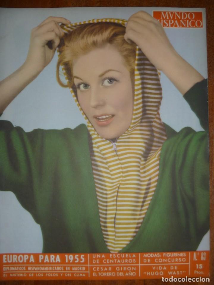 Coleccionismo de Revistas y Peri&oacute;dicos: MUNDO HISP&Aacute;NICO N&ordm; 83 TORERO CESAR GIRON MODAS FIGURINES DIPLOM&Aacute;TICOS HISPANO AM&Eacute;RICA MADRID