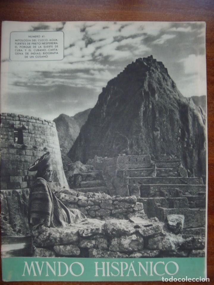 Coleccionismo de Revistas y Peri&oacute;dicos: MUNDO HISP&Aacute;NICO N&ordm; 71 ORDEN MALTA TEMPLO MITOLOG&Iacute;A CUZCO DIBUJOS LIEBANA EUGENIO DORS