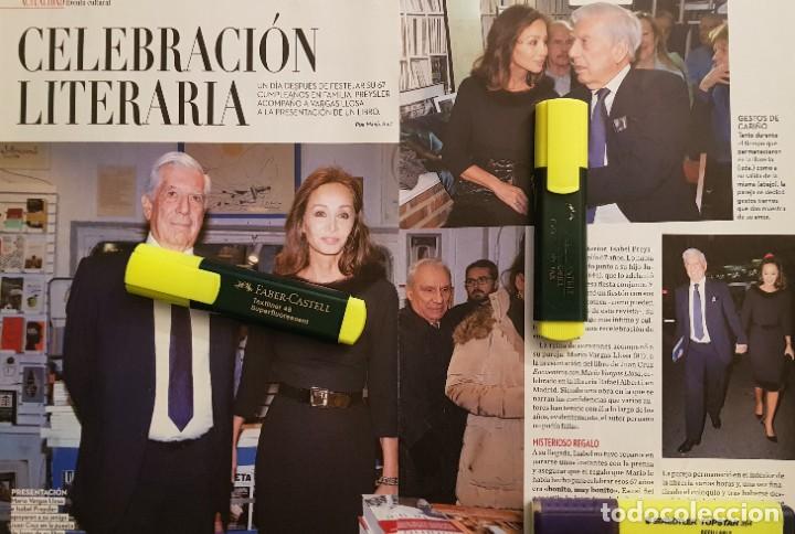 Coleccionismo de Revistas y Peri&oacute;dicos: Reportaje Isabel Preysler y Mario Vargas Llosa 25.02.2018