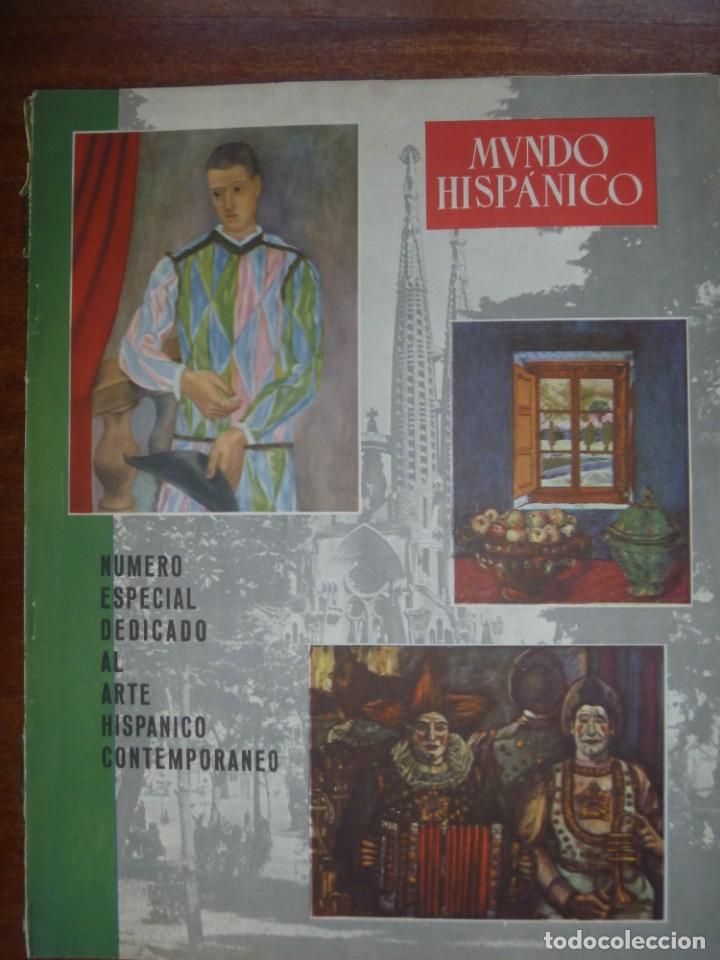 Coleccionismo de Revistas y Peri&oacute;dicos: MUNDO HISP&Aacute;NICO N&Uacute;MERO ESPECIAL DEDICADO AL ARTE HISP&Aacute;NICO CONTEMPOR&Aacute;NEO