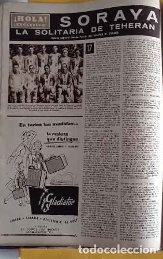 Coleccionismo de Revistas y Peri&oacute;dicos: LA PRINCESA SORAYA ANUNCIO MALETAS GLADIATOR 1958