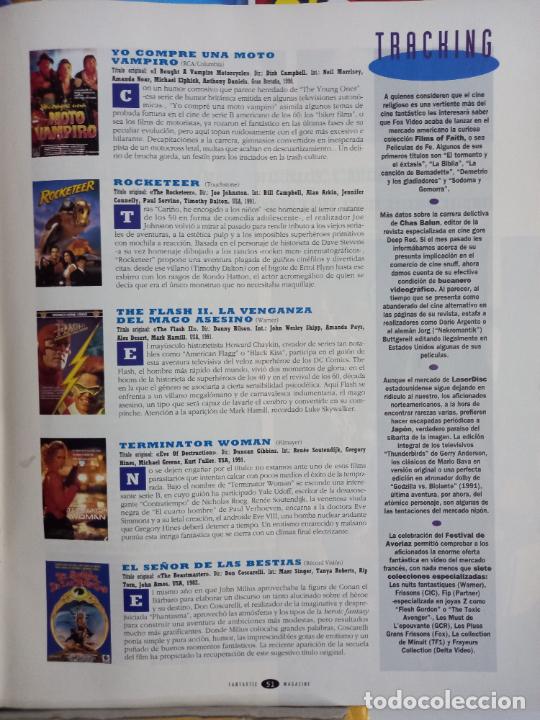 Coleccionismo de Revistas y Peri&oacute;dicos: VIDEOS VHS THE FLASH ROCKETEER TERMINATOR WOMAN EL SE&Ntilde;OR DE LAS BESTIAS MOTO VAMPIRO TANYA ROBERTS