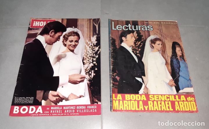 Collectionnisme de Revues et Journaux: Revistas del coraz&oacute;n. Boda Mariola Mart&iacute;nez-Bordi&uacute; y Rafael Ardid