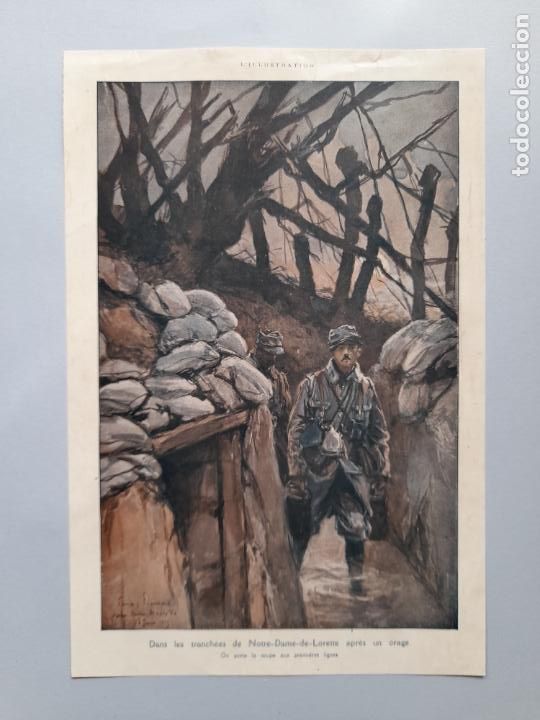Sammeln von Zeitschriften und Zeitungen: L&Aacute;MINA ANTIGUA TRAS LAS TRINCHERAS DE NOTRE-DAMME-DE-LORETTE, l'Illustration agosto 1925