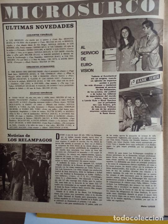Coleccionismo de Revistas y Peri&oacute;dicos: los relampagos lennie kuhr kirsti sparboe luis solano eurovision 68