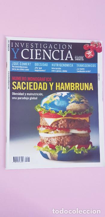 Coleccionismo de Revistas y Peri&oacute;dicos: REVISTA-INVESTIGACCI&Oacute;N Y CIENCIA-SACIEDAD Y HAMBRUNA-NOV. 2017-SCIENTIFIC AMERICAN