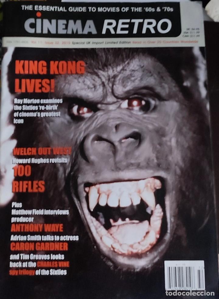 Coleccionismo de Revistas y Peri&oacute;dicos: CINEMA RETRO: KING KONG LIVES, 100 RIFLES