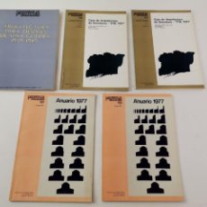 Coleccionismo de Revistas y Periódicos: RV-251. LOTE DE 6 REVISTAS CUADERNOS, Nº DEL 121 AL 125. AÑO 1977.. Lote 312925953