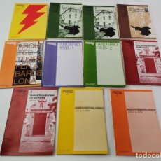 Coleccionismo de Revistas y Periódicos: RV-252. LOTE DE 11 REVISTAS CUADERNOS DE ARQUITECTURA, Nº DEL 126 AL 137. AÑO 1977-79.