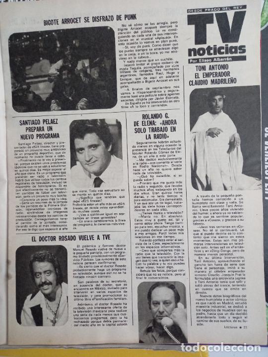 Coleccionismo de revistas y peri&oacute;dicos: santiago pelaez el doctor rosado bigote arrocet punk rolandoi g de elena toni antonio