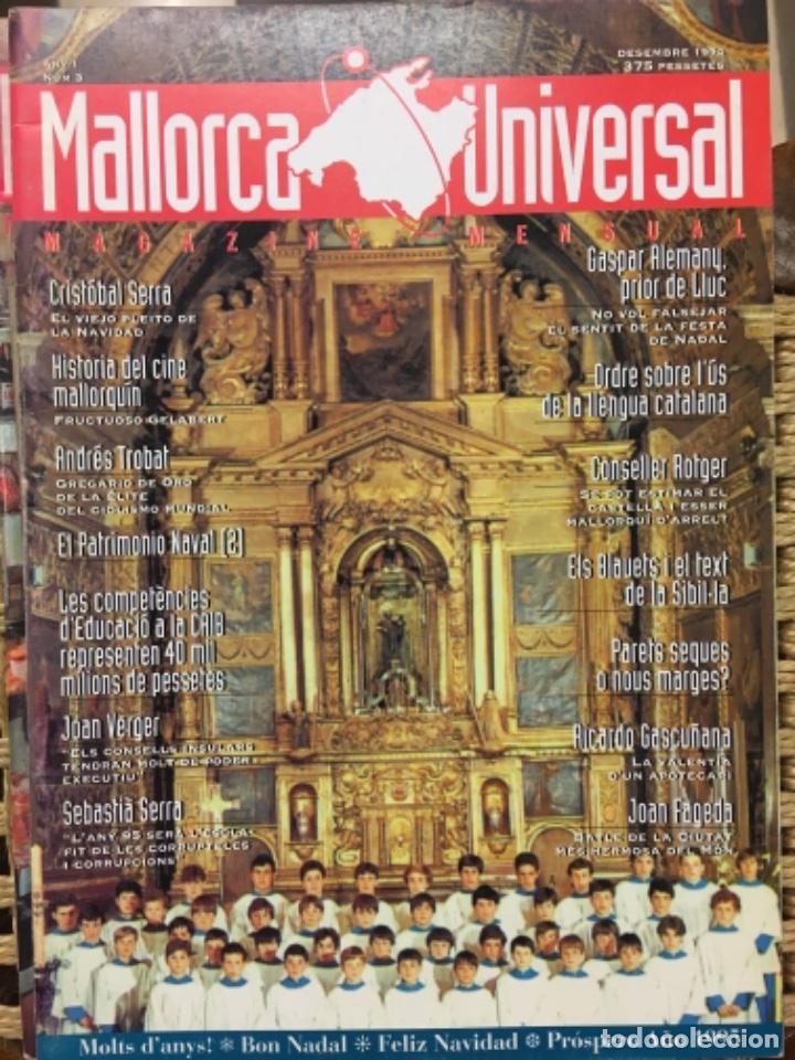 Coleccionismo de revistas y peri&oacute;dicos: REVISTA MALLORCA UNIVERSAL COMPLETA, NUMEROS 1 AL 10, COMPLETO, 1984
