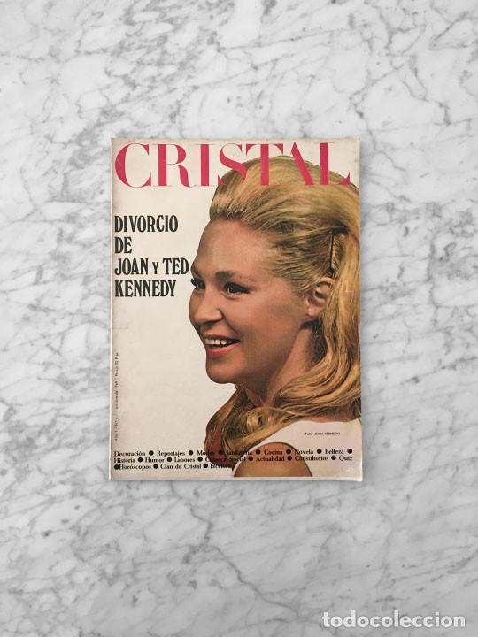 Coleccionismo de Revistas y Peri&oacute;dicos: CRISTAL - 1969 - MODA, ALEXANDRE, EL CORDOBES, DECORACION, ALTA COSTURA ESPA&Ntilde;OLA, JANE BIRKIN