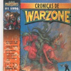 Coleccionismo de Revistas y Periódicos: CRÓNICAS DE WARZONE. Nº 1. MUTANT CHRONICLES. COPYRIGHT, 1996.(ST/B14.1). Lote 313338243
