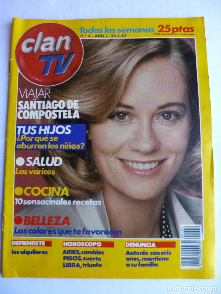 Coleccionismo de revistas y peri&oacute;dicos: revista Clan TV