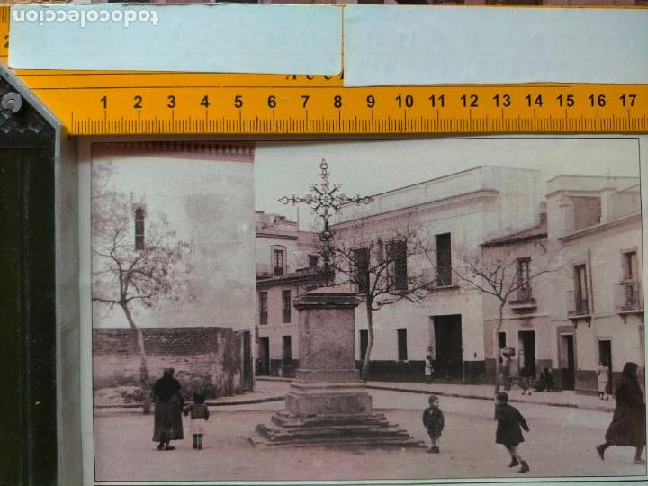 Colecionismo de Revistas e Jornais: antiguo recorte informacion grafica : sevilla a&ntilde;os 40s barrio de san julian cruz de la plaza ni&ntilde;os