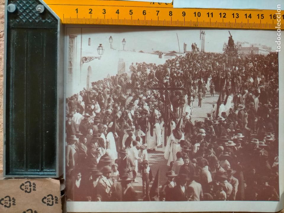 Colecionismo de Revistas e Jornais: antiguo recorte informacion grafica : sevilla cristo de las tres caidas procesion hermandad