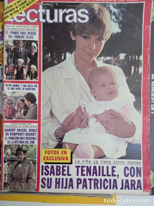 Coleccionismo de Revistas y Peri&oacute;dicos: portada de isabel tenaille robert sacchi victor manuel ana belen el principe felipe en asturias