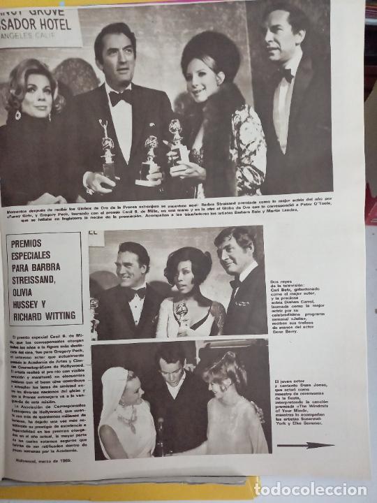 Colecionismo de Revistas e Jornais: BARBRA STREISAND GREGORY PECK BARBARA BAIN MARTIN LANDAU DIAHAN CARROL CARL BATZ ELKE SOMMER SUSAN Y