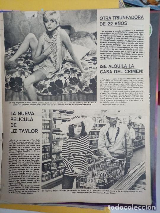 Colecionismo de Revistas e Jornais: GOLDIE HAWN ELIZABETH TAYLOR LIZ