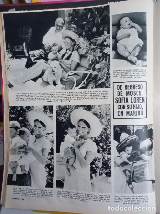 Coleccionismo de revistas y peri&oacute;dicos: SOFIA LOREN EN MOSCU - Foto 1