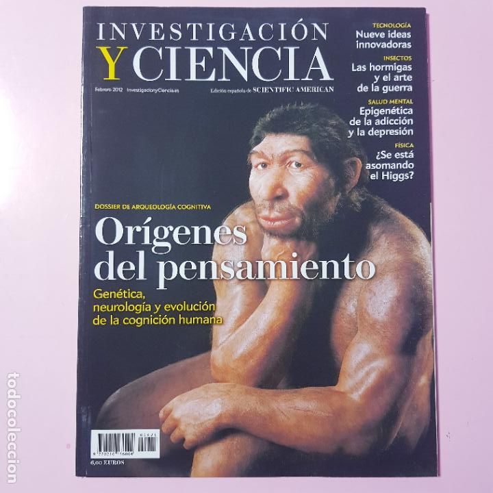 Coleccionismo de Revistas y Peri&oacute;dicos: REVISTA-INVESTIGACCI&Oacute;N Y CIENCIA-OR&Iacute;GENES DEL PENSAMIENTO-FEBRERO 2012-SCIENTIFIC AMERICAN