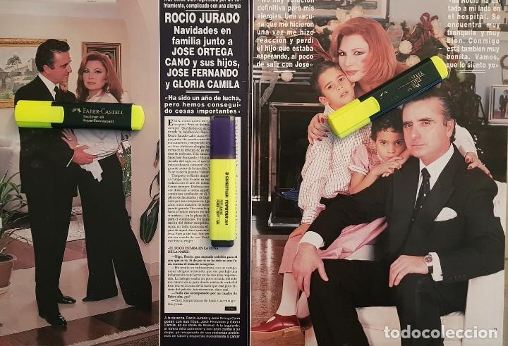 Coleccionismo de Revistas y Peri&oacute;dicos: Reportaje Roc&iacute;o Jurado y Jos&eacute; Ortega Cano