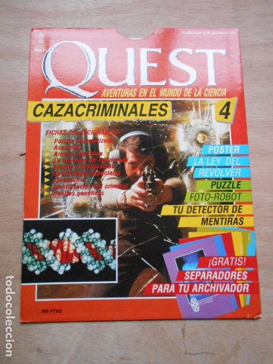 Colecionismo de Revistas e Jornais: Quest Aventura en el mundo de la Ciencia n&ordm; 4