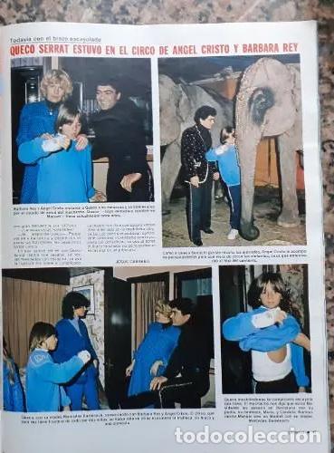 Collezionismo di Riviste e Giornali: barbara rey angel cristo queco serrat el circo de angel cristo