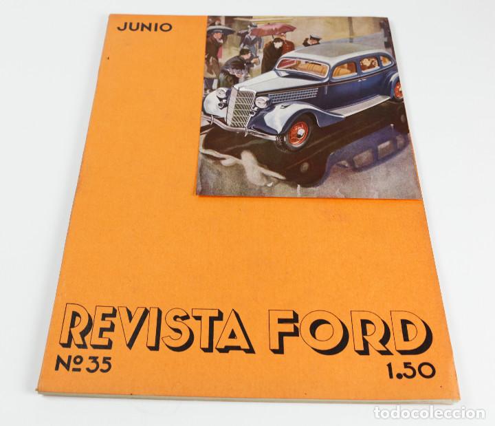 Collection Magazines and Newspapers: REVISTA FORD - JUNIO 1935 - NUM. 35 - 25X34CM.
