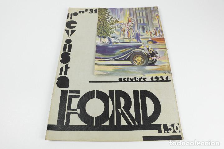Collection Magazines and Newspapers: REVISTA FORD - OCTUBRE 1934 - NUM. 31 - 25X34CM.