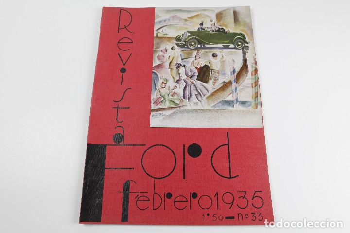 Collection Magazines and Newspapers: REVISTA FORD - FEBRERO 1935 - NUM. 33 - 25X34CM.