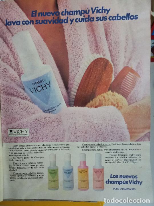 Sammeln von Zeitschriften und Zeitungen: ANUNCIO CHAMPU VICHY