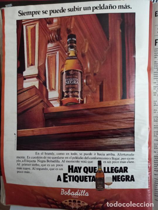 Sammeln von Zeitschriften und Zeitungen: ANUNCIO BRANDY 103 BOBADILLA ETIQUETA NEGRA
