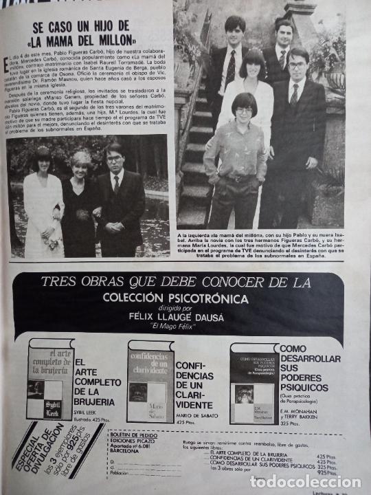 Sammeln von Zeitschriften und Zeitungen: MERCEDES CARBO LA MAMA DEL MILLON