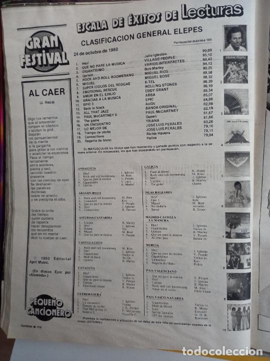 Coleccionismo de Revistas y Peri&oacute;dicos: ESCALA DE EXITOS ABBA ROLLING STONES MIGUEL BOSE RIOS VILLAGE PEOPLE JULIOIGLESIAS